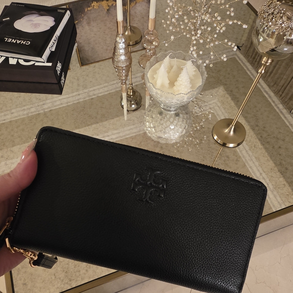 Tory Burch Black Wallet
